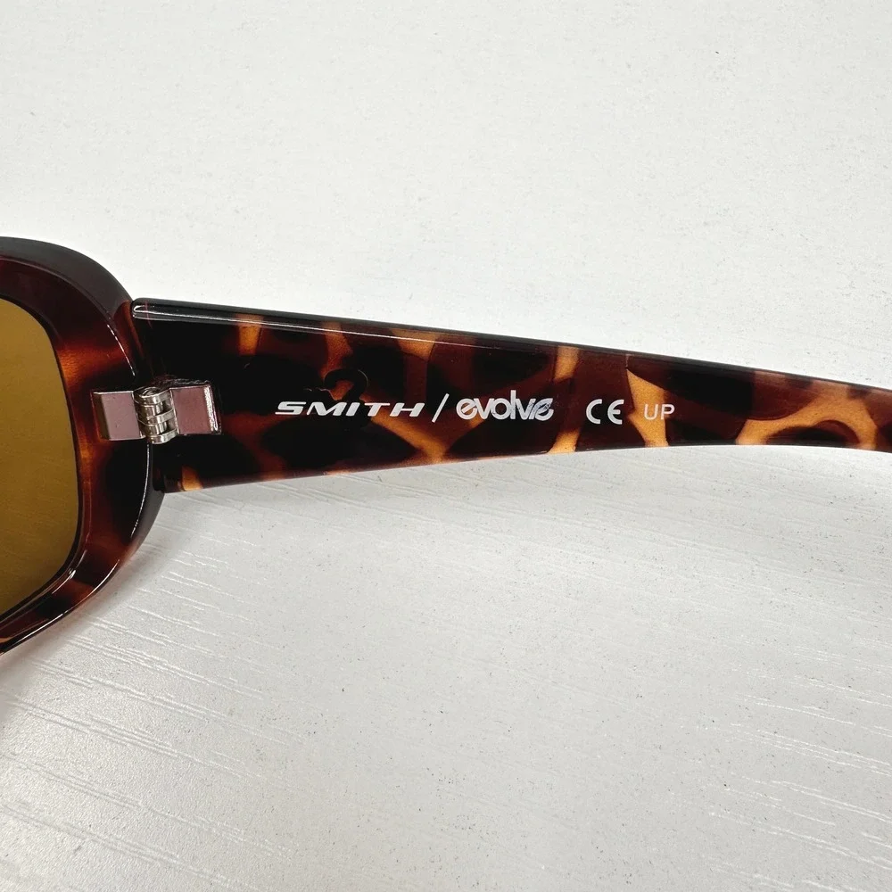 Smith Evolve Shoreline Womens Polarized Sunglasses Tortoise Plastic Frame